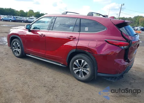 2021 Toyota Highlander Xle из США, поврежденный, VIN 5TDGZRBH6MS531248